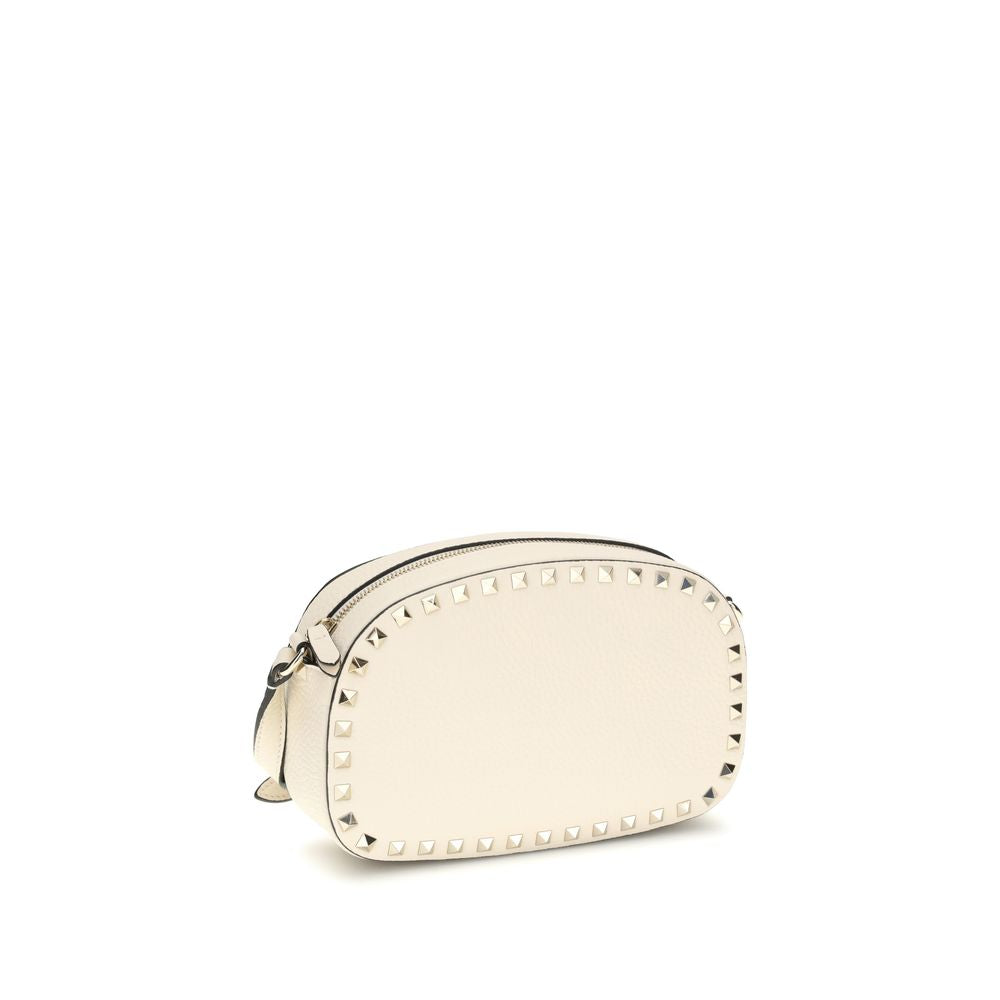 Valentino Garavani Garnet Calf Leather Shoulder Bag