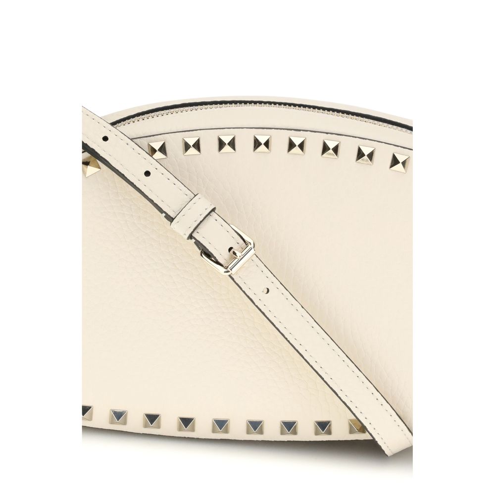 Valentino Garavani Garnet Calf Leather Shoulder Bag