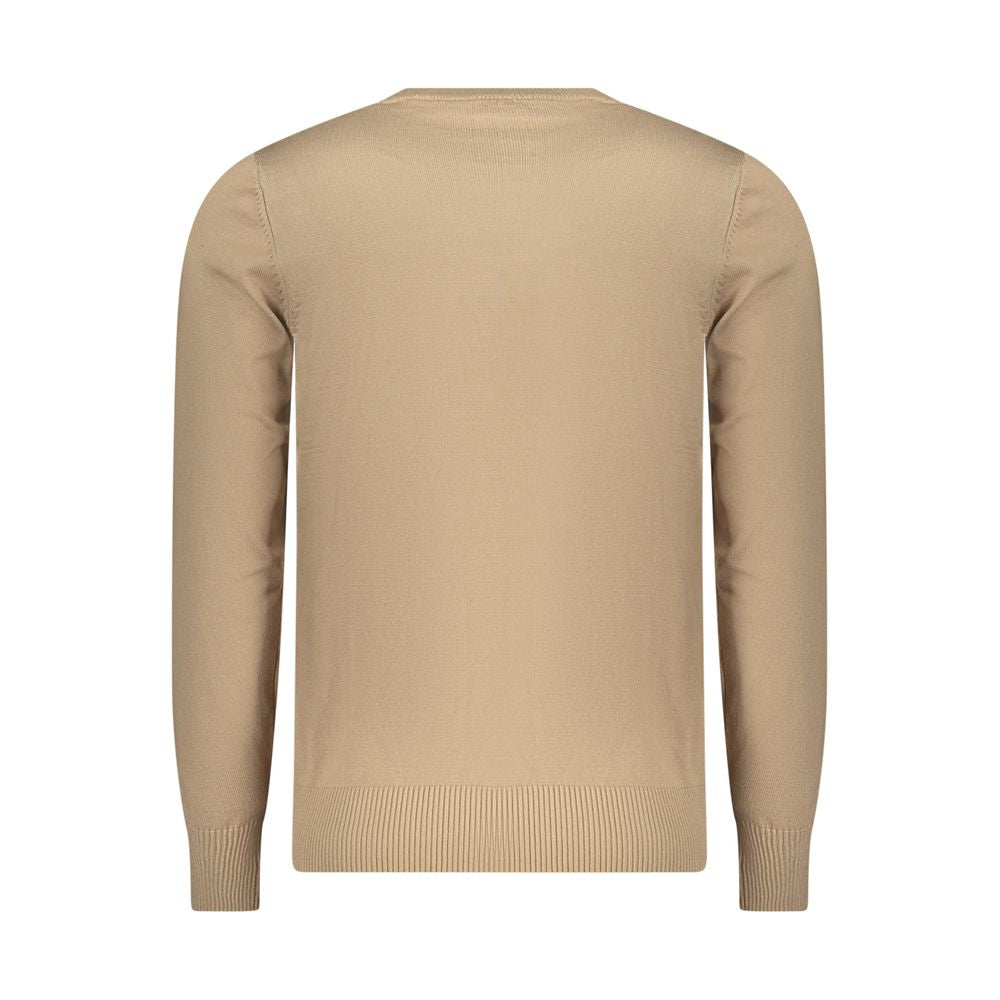 Rifle Beige Viscose Embroidered Sweater
