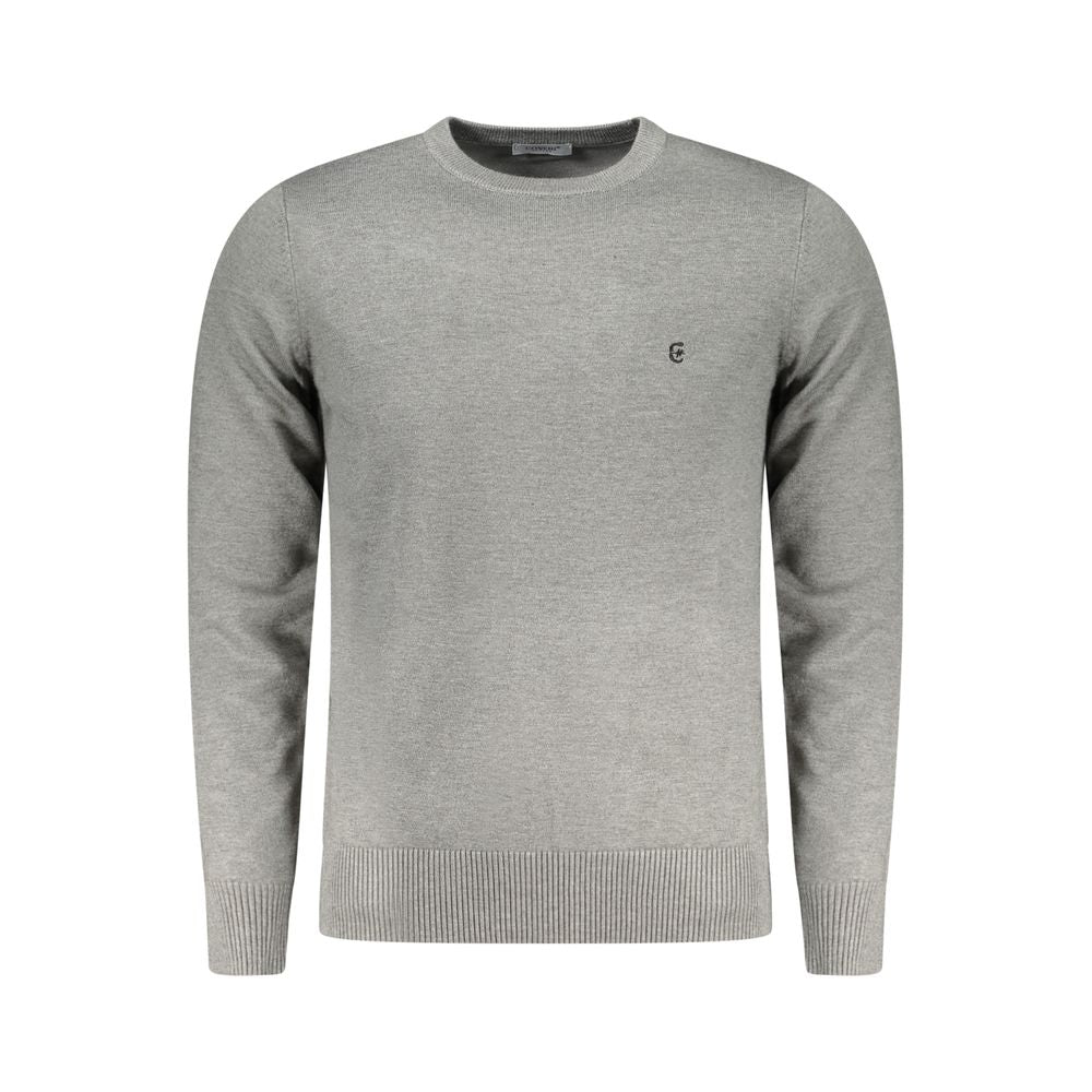 Coveri Moving Grigio Viscosa Men's Sweater