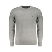 Coveri Moving Grigio Viscosa Men's Sweater