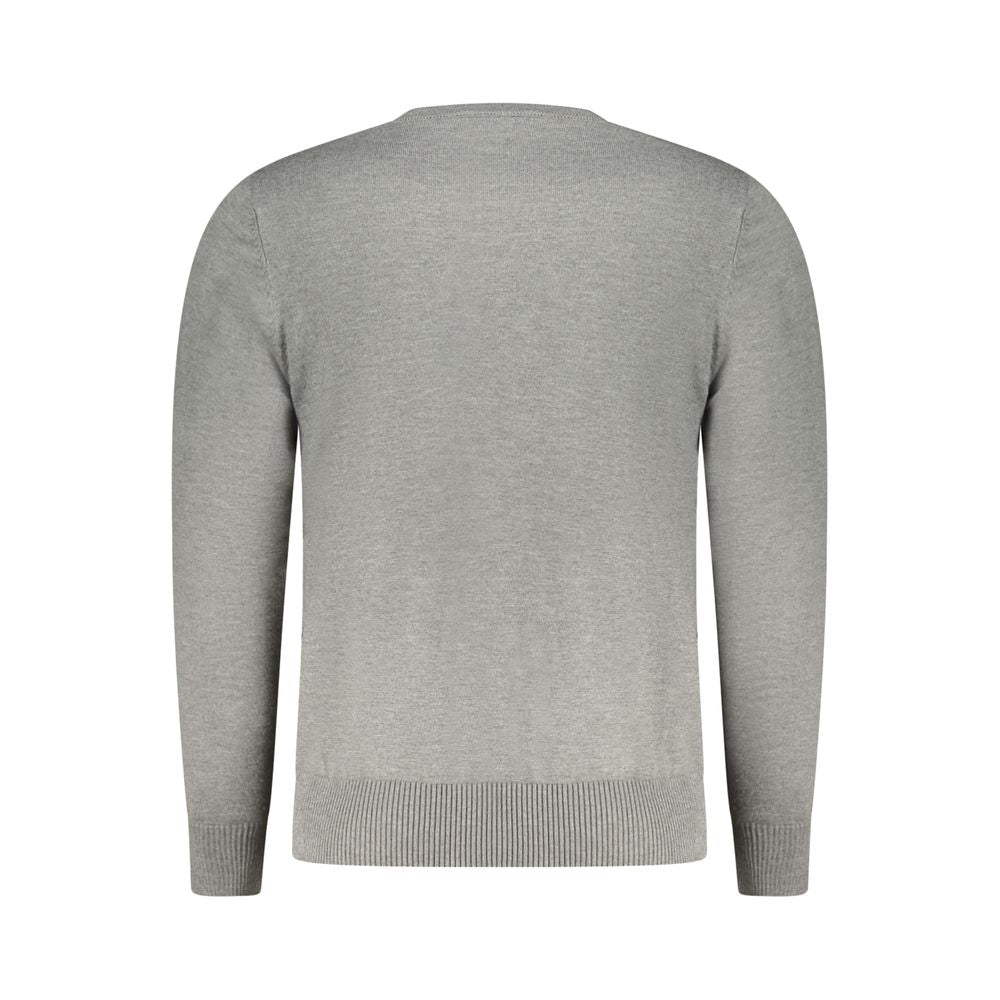 Coveri Moving Grigio Viscosa Men's Sweater