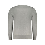 Coveri Moving Grigio Viscosa Men's Sweater