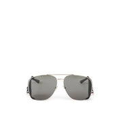 Saint Laurent Silver Metal Sunglasses