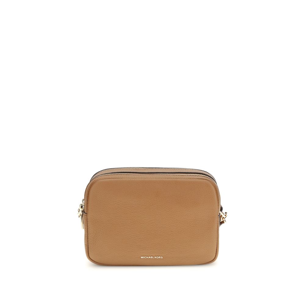 Michael Kors Brown Calf Leather Shoulder Bag