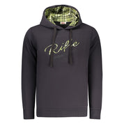 Rifle Blue Cotton Hoodie