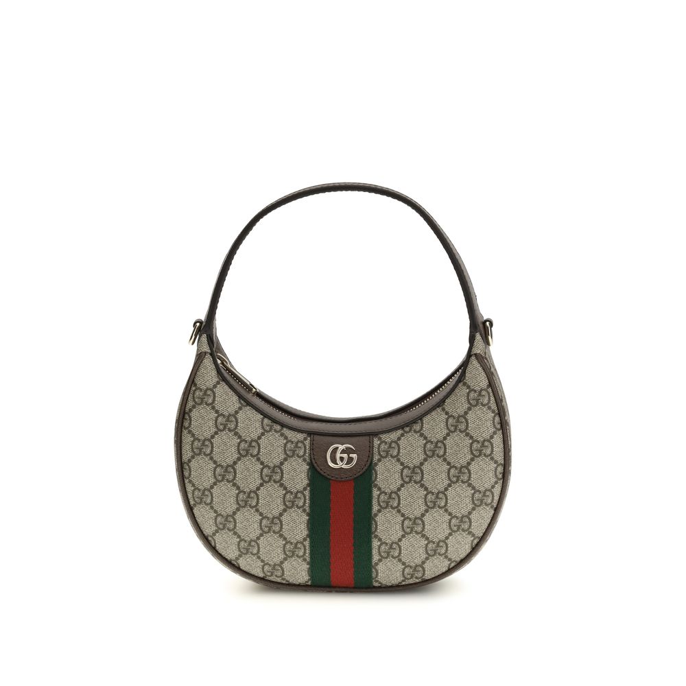 Gucci Multicolor Ophidia Leather & Fabric Shoulder Bag