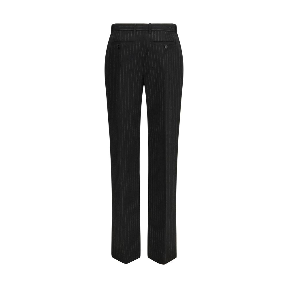 Alexander McQueen Black Wool Tailored Dress Pants