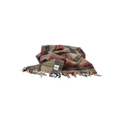 Rifle Marrone Polyester Viscose Men's Scarf