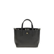 Burberry Black Calf Leather Shoulder Bag