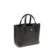 Burberry Black Calf Leather Shoulder Bag