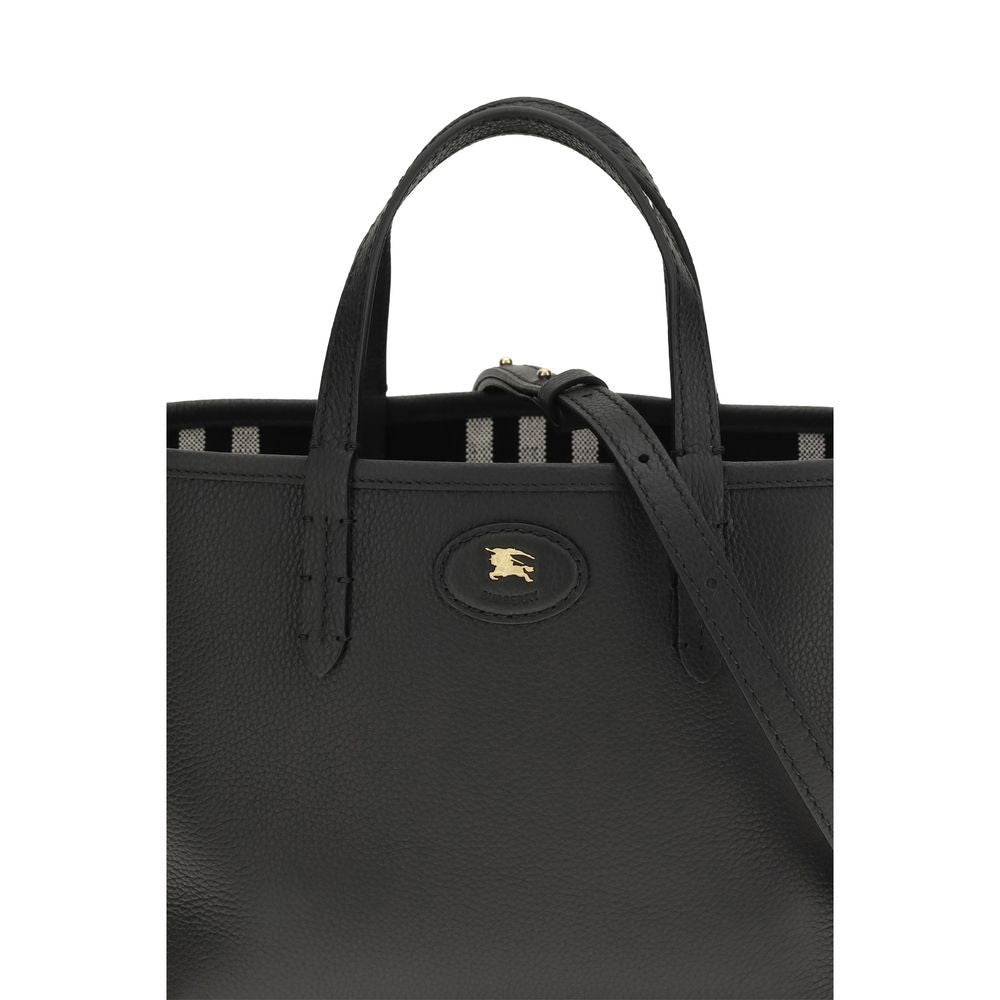 Burberry Black Calf Leather Shoulder Bag