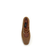 Carel Paris Beige Calf Leather Ballet Flats
