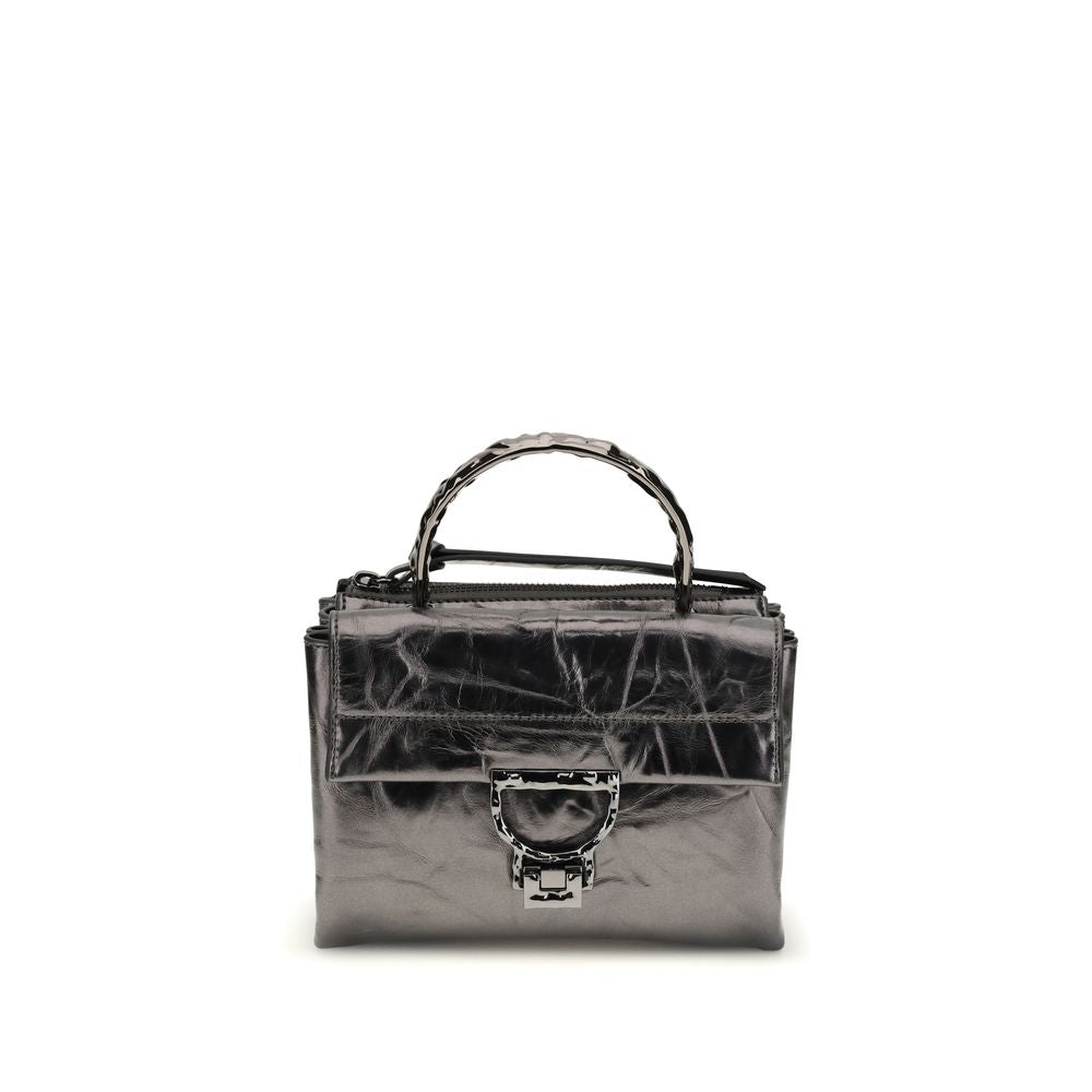 Coccinelle Black Calf Leather Handbag