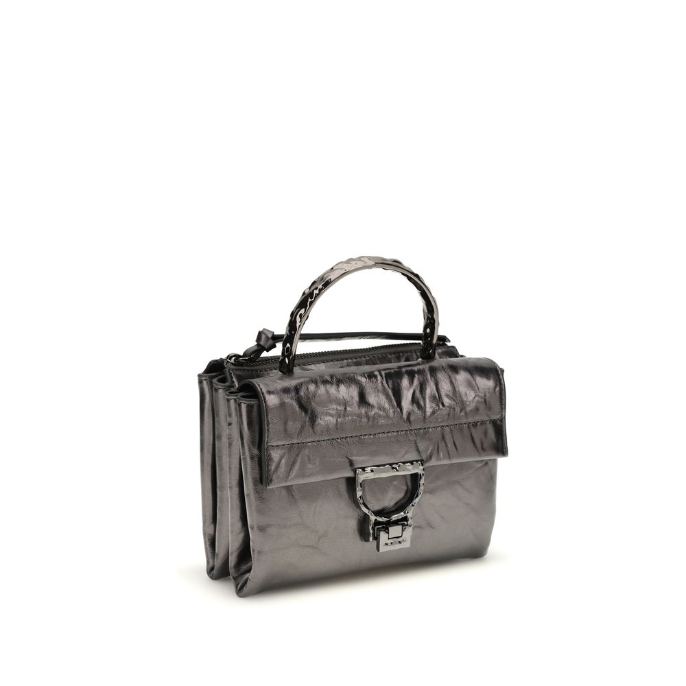 Coccinelle Black Calf Leather Handbag