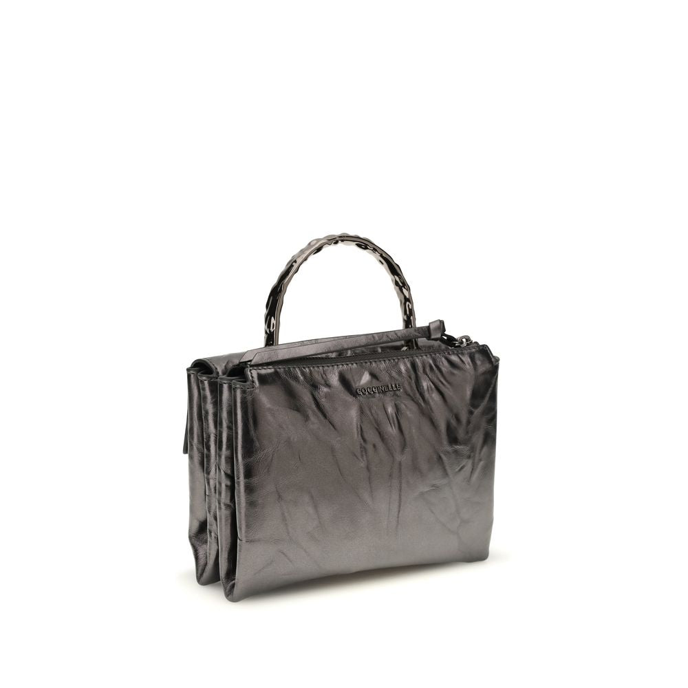 Coccinelle Black Calf Leather Handbag