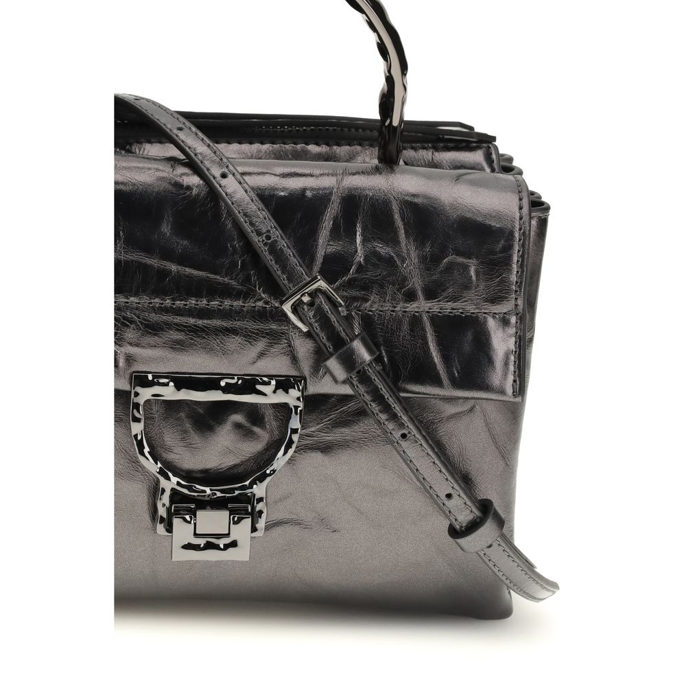 Coccinelle Black Calf Leather Handbag