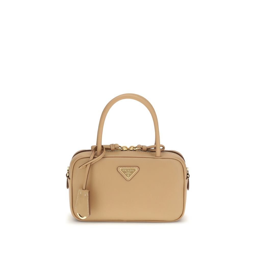 Prada Beige Calf Leather Handbag