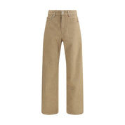 Jacquemus Beige Cotton Straight-Leg Jeans