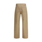 Jacquemus Beige Cotton Straight-Leg Jeans