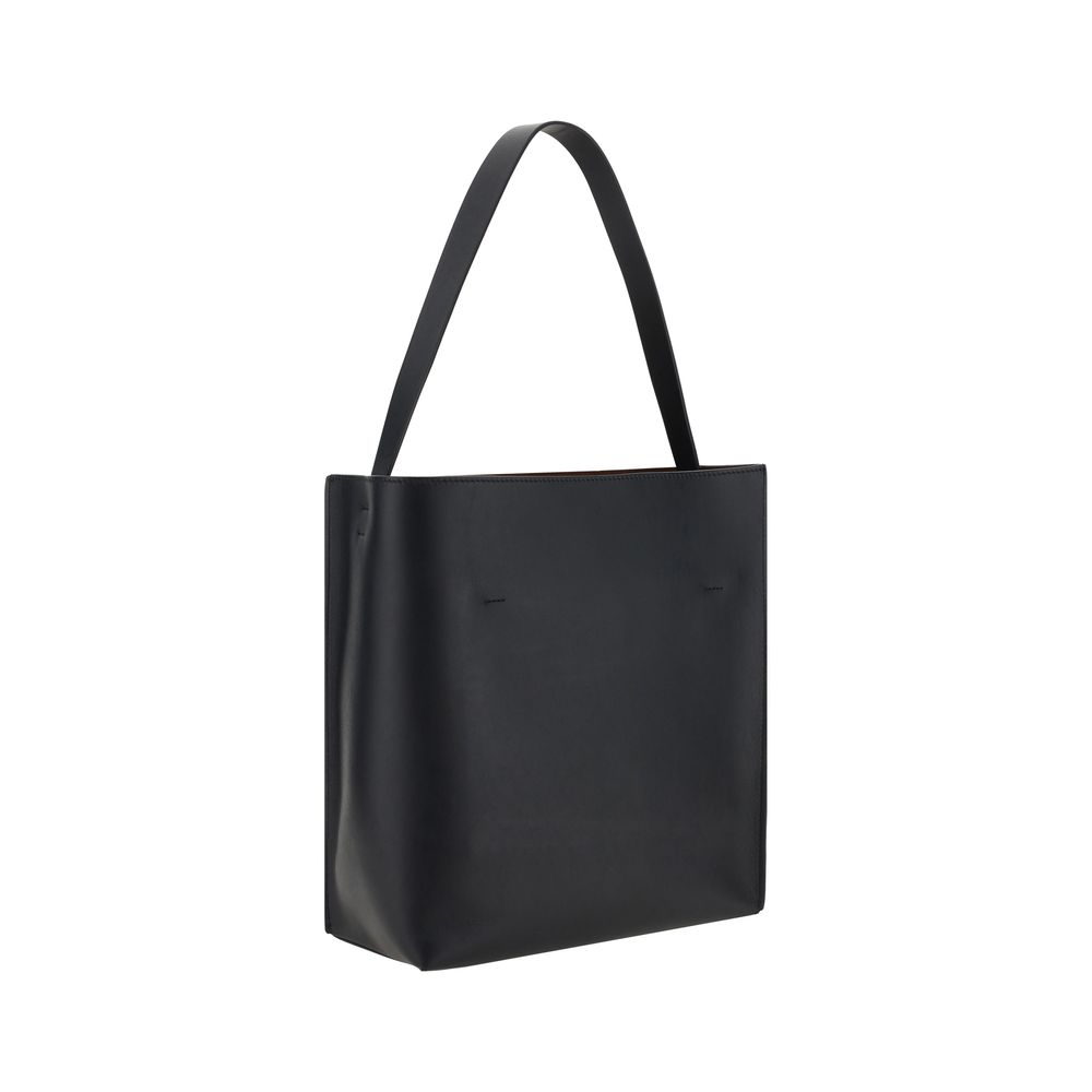 Marni Black Calf Leather Shoulder Bag