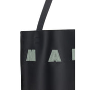 Marni Black Calf Leather Shoulder Bag