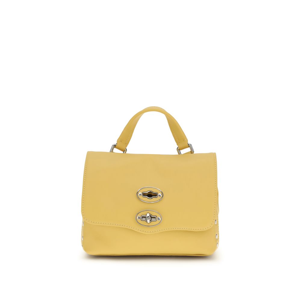Zanellato Bicolor Calf Leather Postina Handbag
