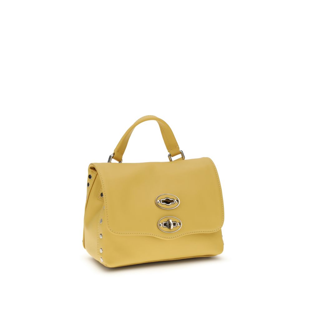 Zanellato Bicolor Calf Leather Postina Handbag
