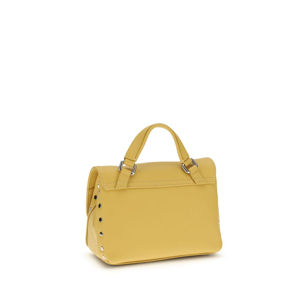 Zanellato Bicolor Calf Leather Postina Handbag