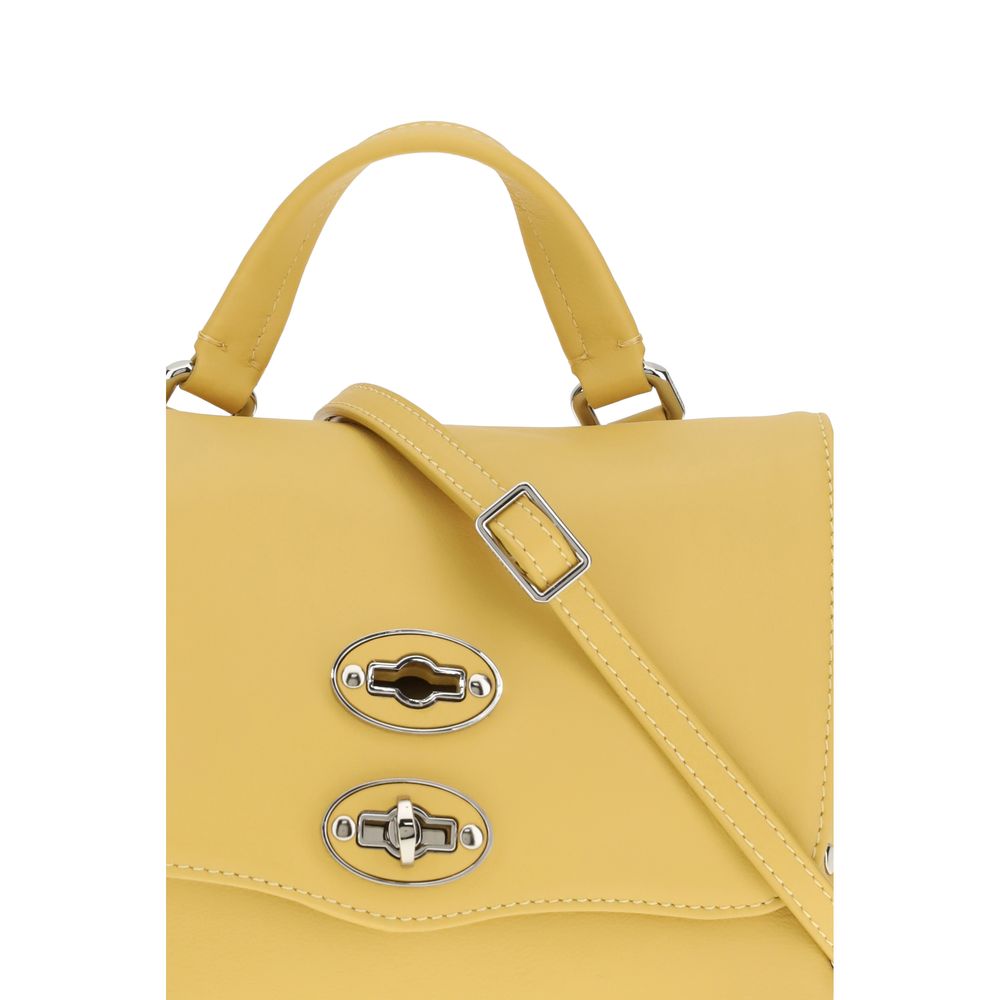Zanellato Bicolor Calf Leather Postina Handbag