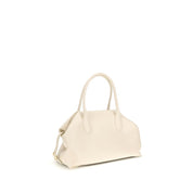 THEMOIRè Cream Other Fibres Shoulder Bag