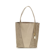 Chloé Beige Spin Leather Shoulder Bag