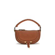 Chloé Brown Calf Leather Mini Shoulder Bag