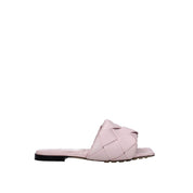 Bottega Veneta Multicolor Calfskin Flat Sandals