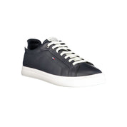 Tommy Hilfiger Blue Polyurethane Sneakers