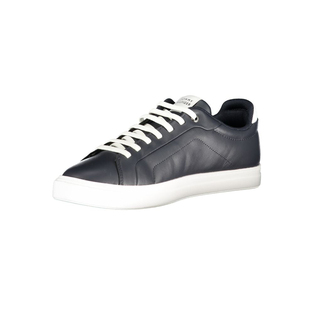 Tommy Hilfiger Blue Polyurethane Sneakers