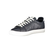 Tommy Hilfiger Blue Polyurethane Sneakers