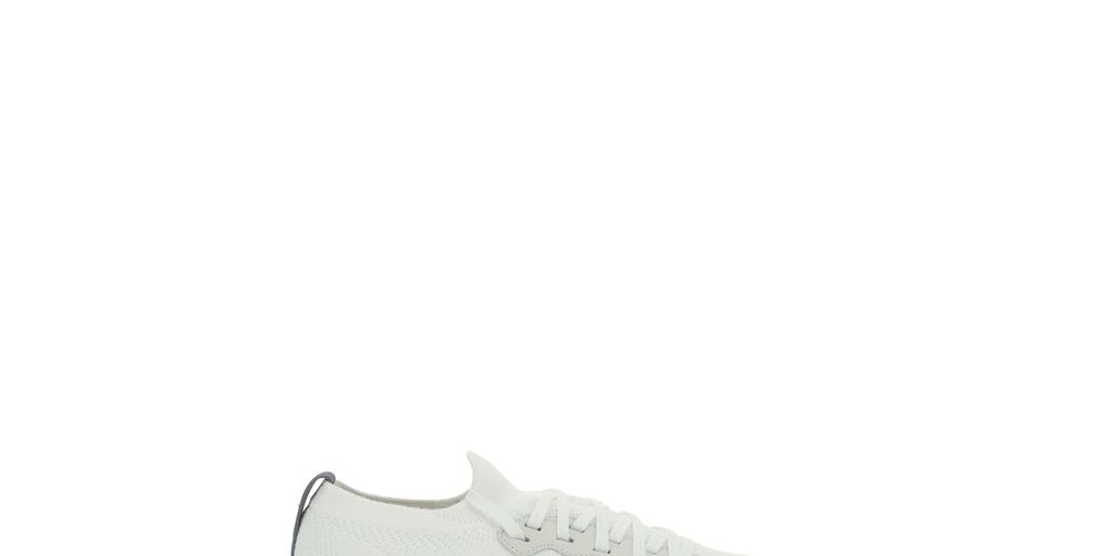 Brunello Cucinelli White Cotton Low Top Sneakers