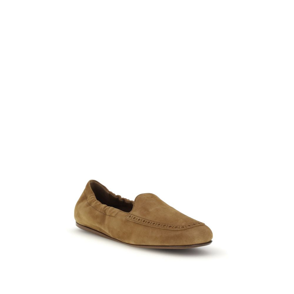 Church's Brown Calf Leather Slip-On Loafers
