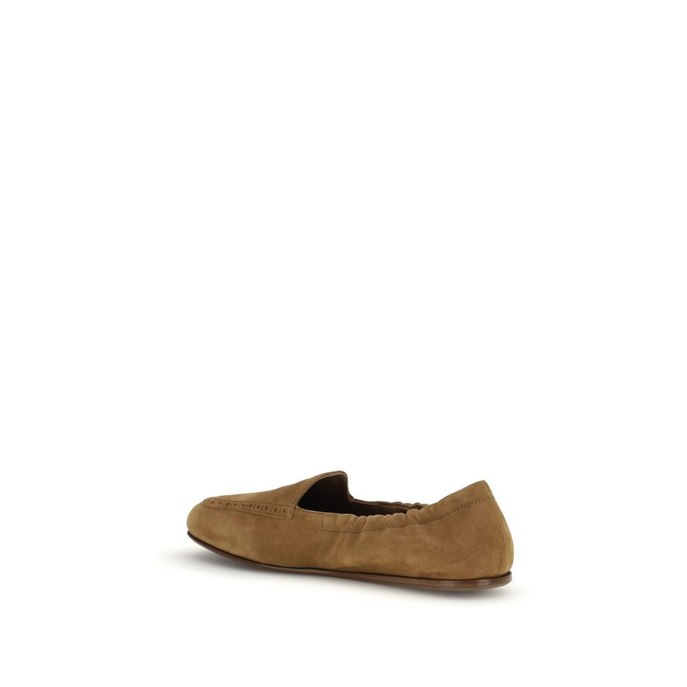 Church's Brown Calf Leather Slip-On Loafers