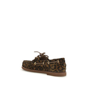 Gianvito Rossi Multicolor Calf Leather Slip-On Loafers