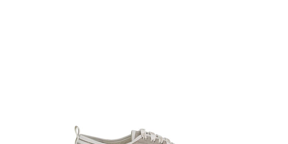 Carel Paris Beige Cotton Low Top Sneakers