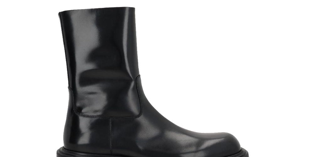 Salvatore Ferragamo Black Calfskin Ankle Boots
