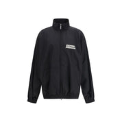 Balenciaga Black Technical Cotton Poplin Jacket