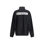 Balenciaga Black Technical Cotton Poplin Jacket