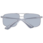 BMW Grey Metal Aviator Sunglasses