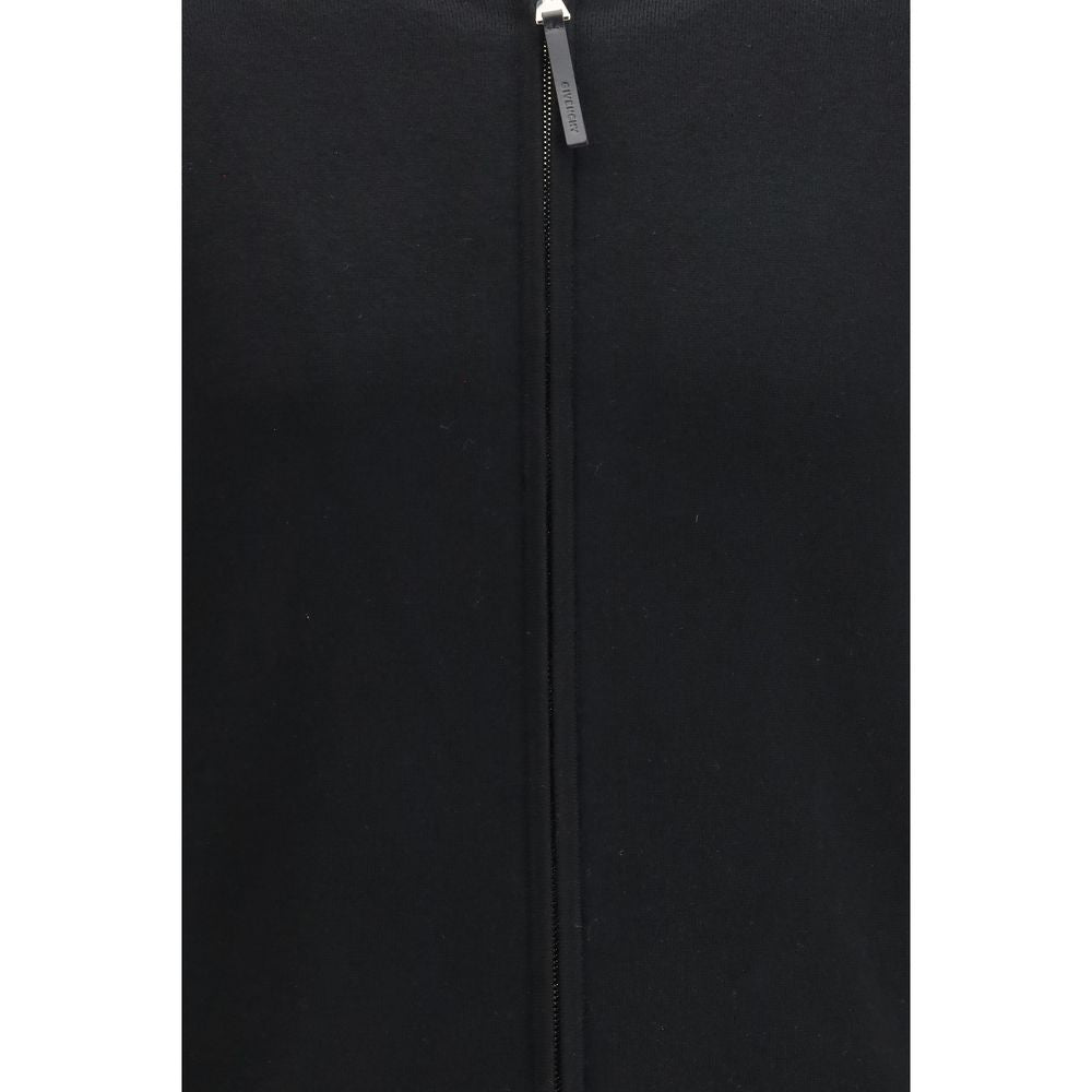 Givenchy Black Wool-Blend Cardigan