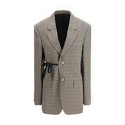 Balenciaga Multicolor Lyocell Coat