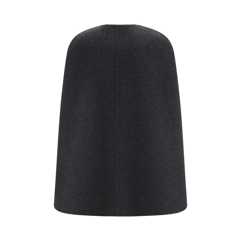Gucci Gray Wool Cape