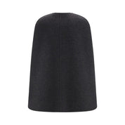 Gucci Gray Wool Cape